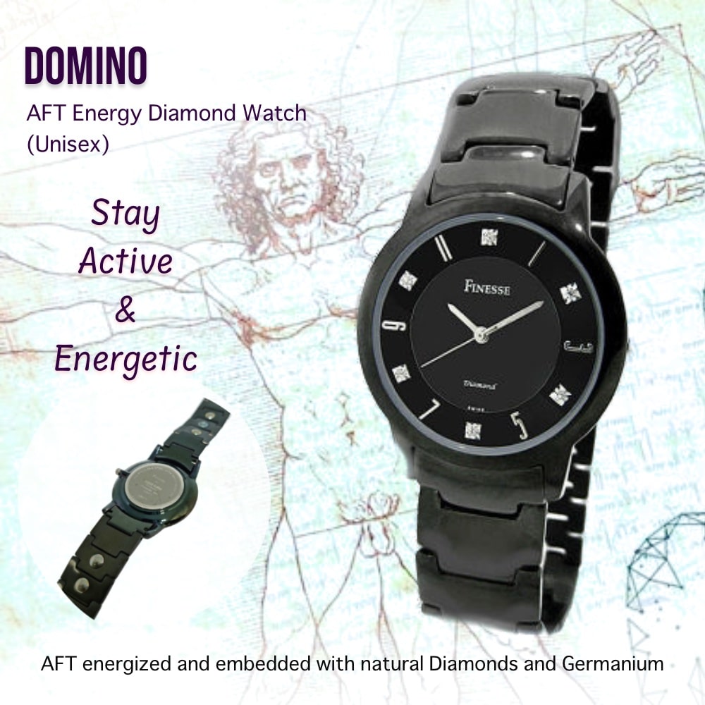 Domino clearance quartz watch