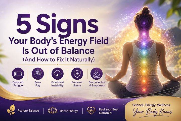 5 Signs Your Body's Energy Field Is Out of Balance
