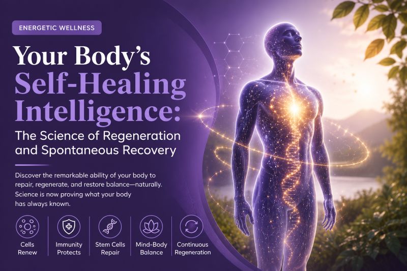Your Body's Self-Healing Intelligence: The Science of Regeneration and Spontaneous Recovery