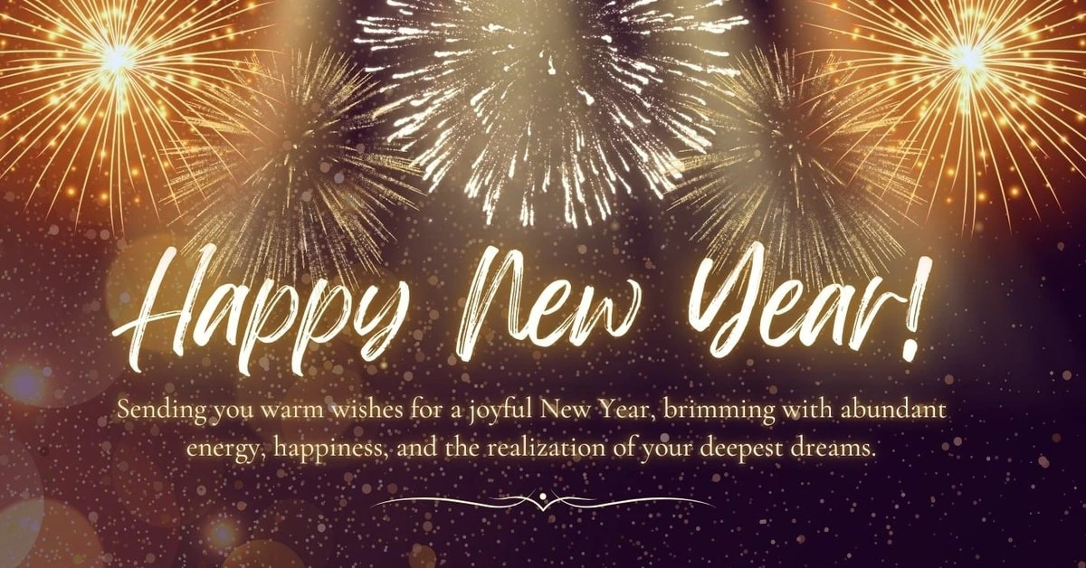 Amwell New Year Celebration Banner